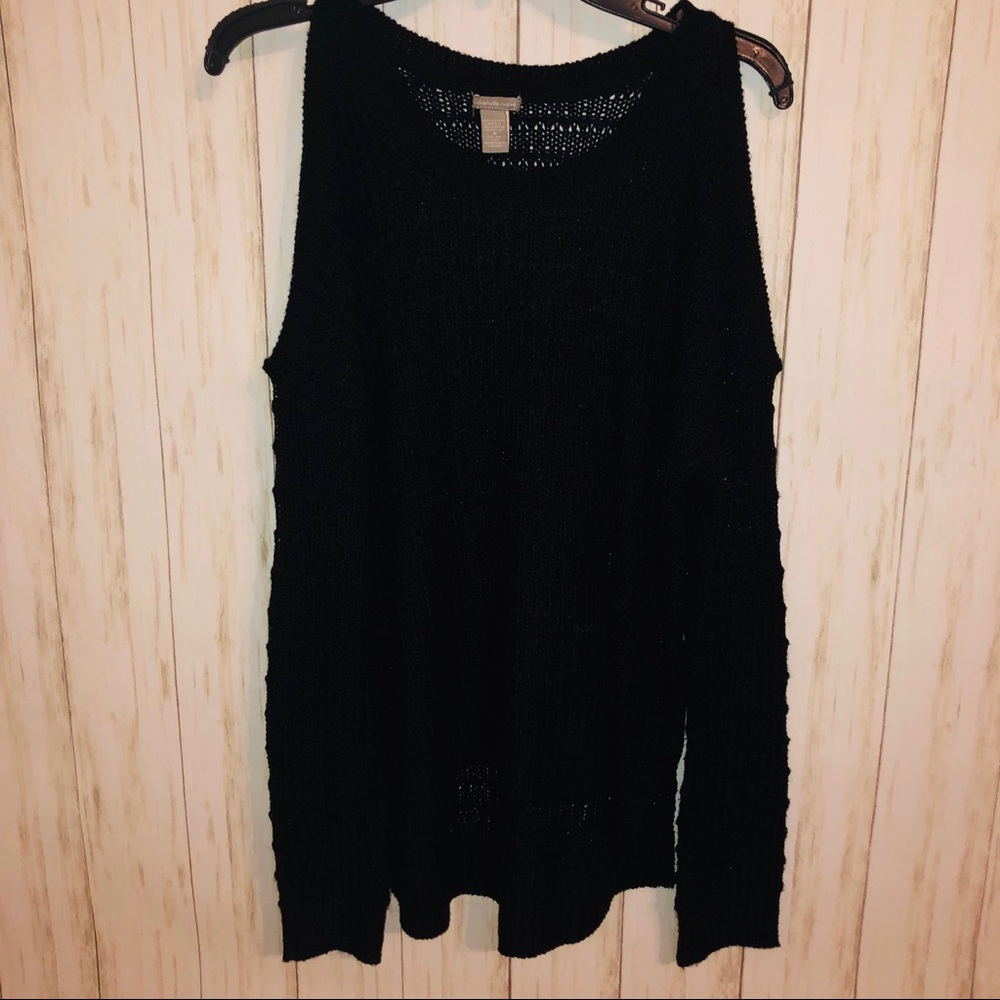 Charlotte Russe black Sweater Med